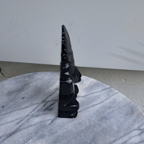 Vintage Mayan Statue Pair - Picture 6 of 11